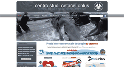 Desktop Screenshot of centrostudicetacei.it